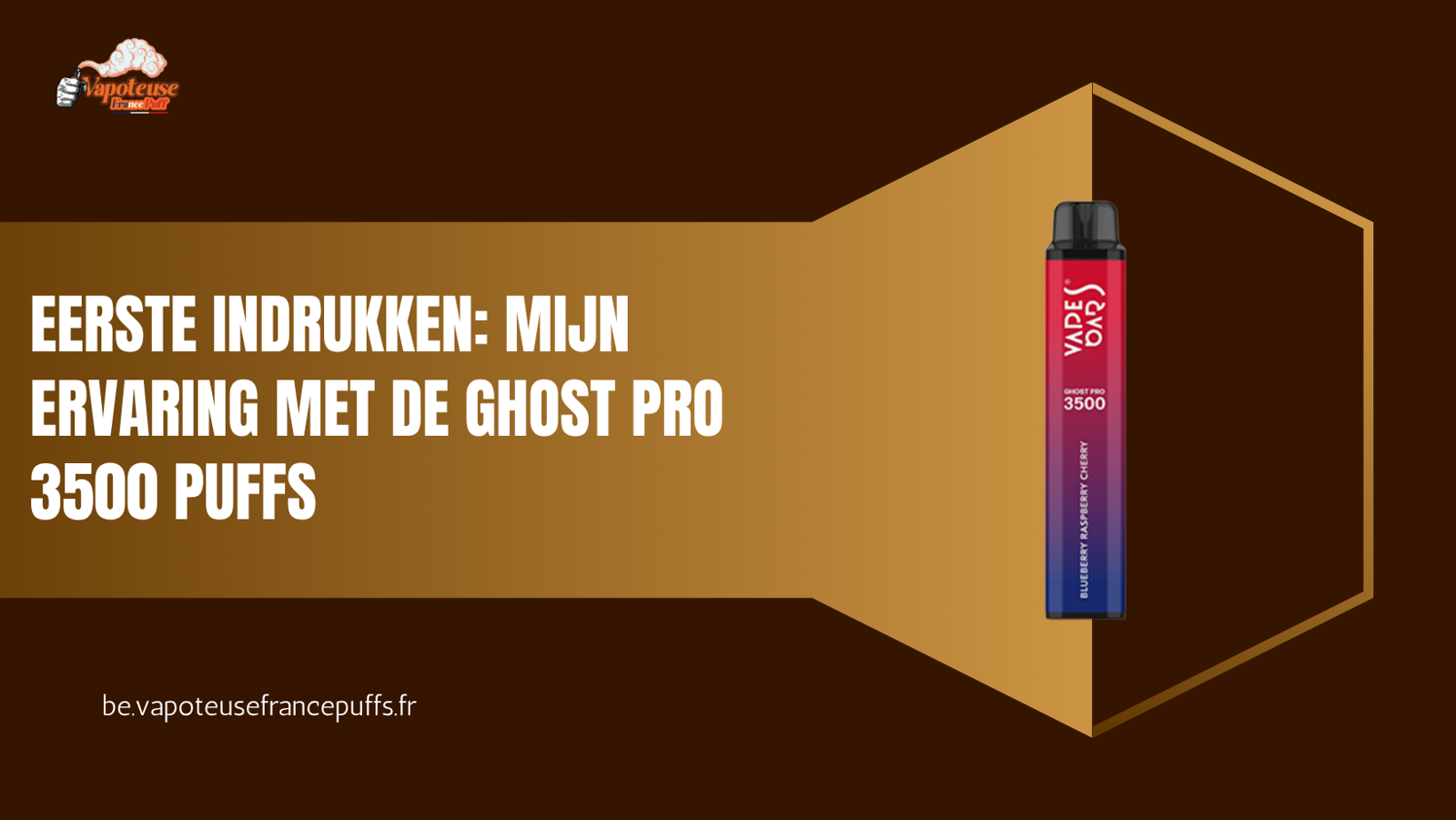 Eerste Indrukken: Mijn Ervaring met de Ghost Pro 3500 Puffs