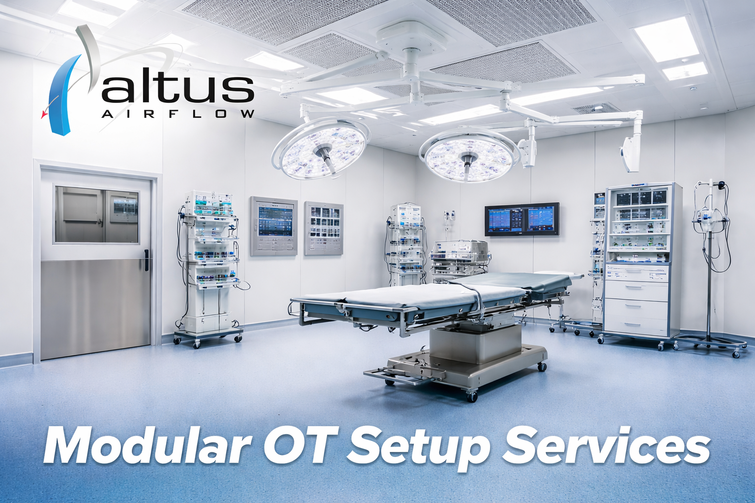 Why are Modular OT Setup Services important for hospitals?