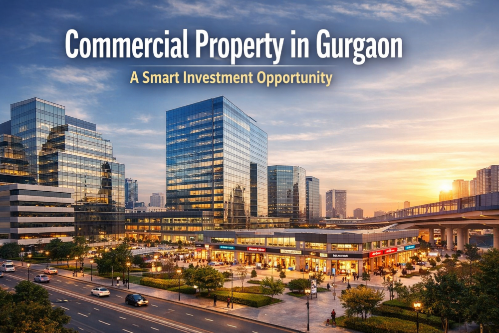 Why Commercial Property in Gurgaon Is a Smart Investment Opportunity