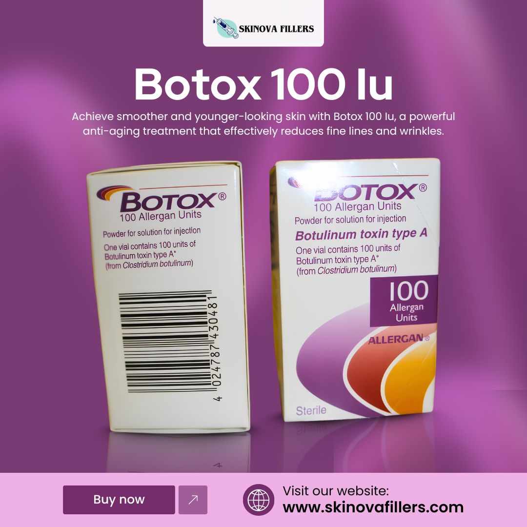 Botox 100 Iu Powerful Anti Aging Injectable Treatment