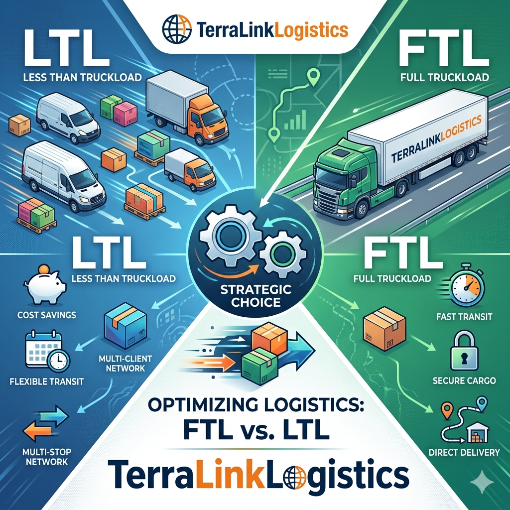 How to Choose Between Truckload vs Less Than Truckload Shipping Efficiently