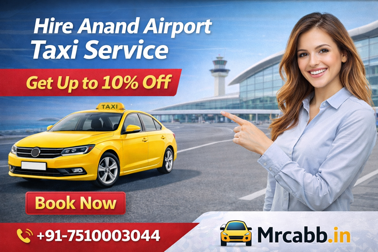 Anand Airport Taxi Service – Affordable Rides with 10% Save with Mrcabby