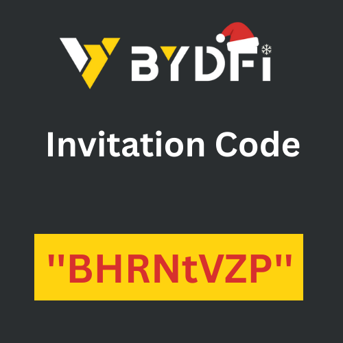 BYDFi Beginners Invitation Code “BHRNtVZP” Unlock 20% Off On Trading Fees