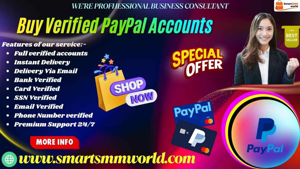 Where to Quickly buy verified PayPal accounts Without Any Risk Top Site to smartsmmworld