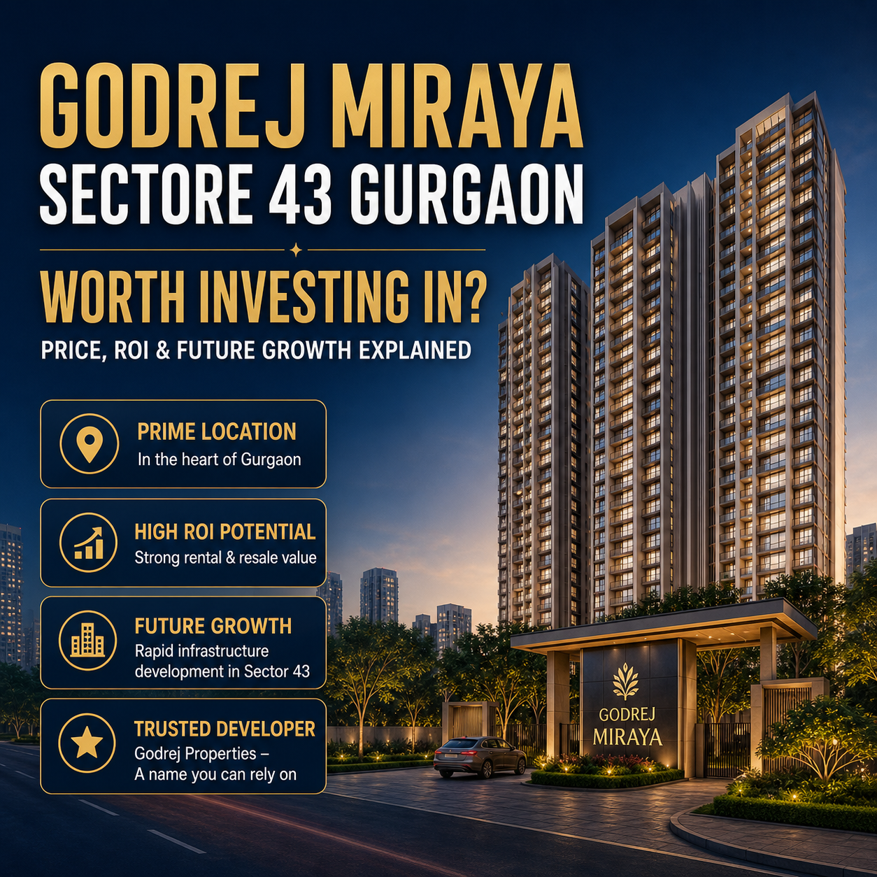 Godrej Miraya Sector 43 Gurgaon — A Complete Buyer's Guide to Price, Returns and Long-Term Value
