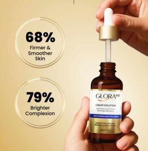 GloraMD Face Lift Serum – Smooth Youthful Skin & Anti-Aging Solution