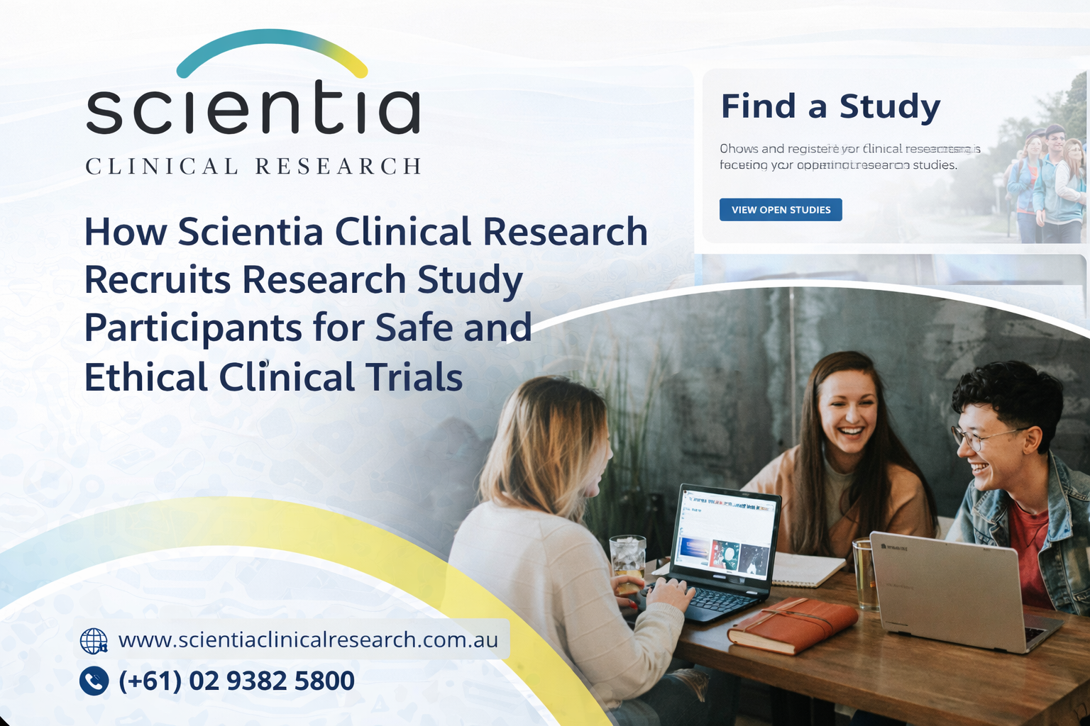 How Scientia Clinical Research Recruits Research Study Participants for Safe and Ethical Clinical Trials