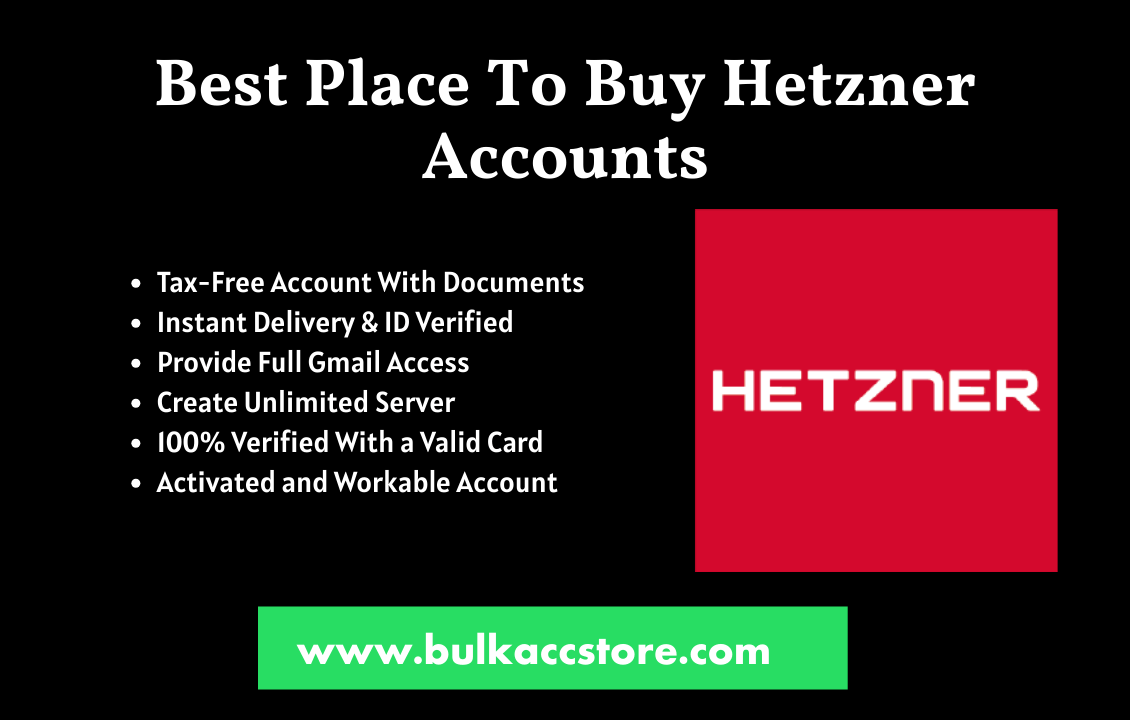 Buy Hetzner Accounts – Premium Verified Hetzner Accounts for Sale at Unbeatable Prices