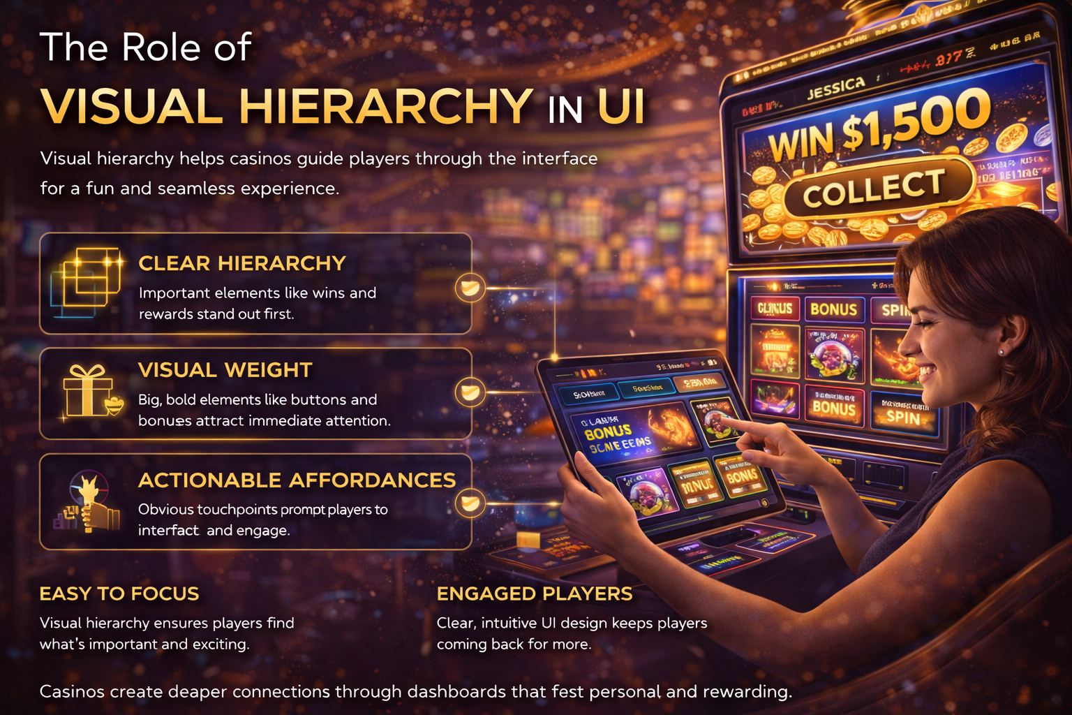 UI에서 시각적 계층 구조의 역할