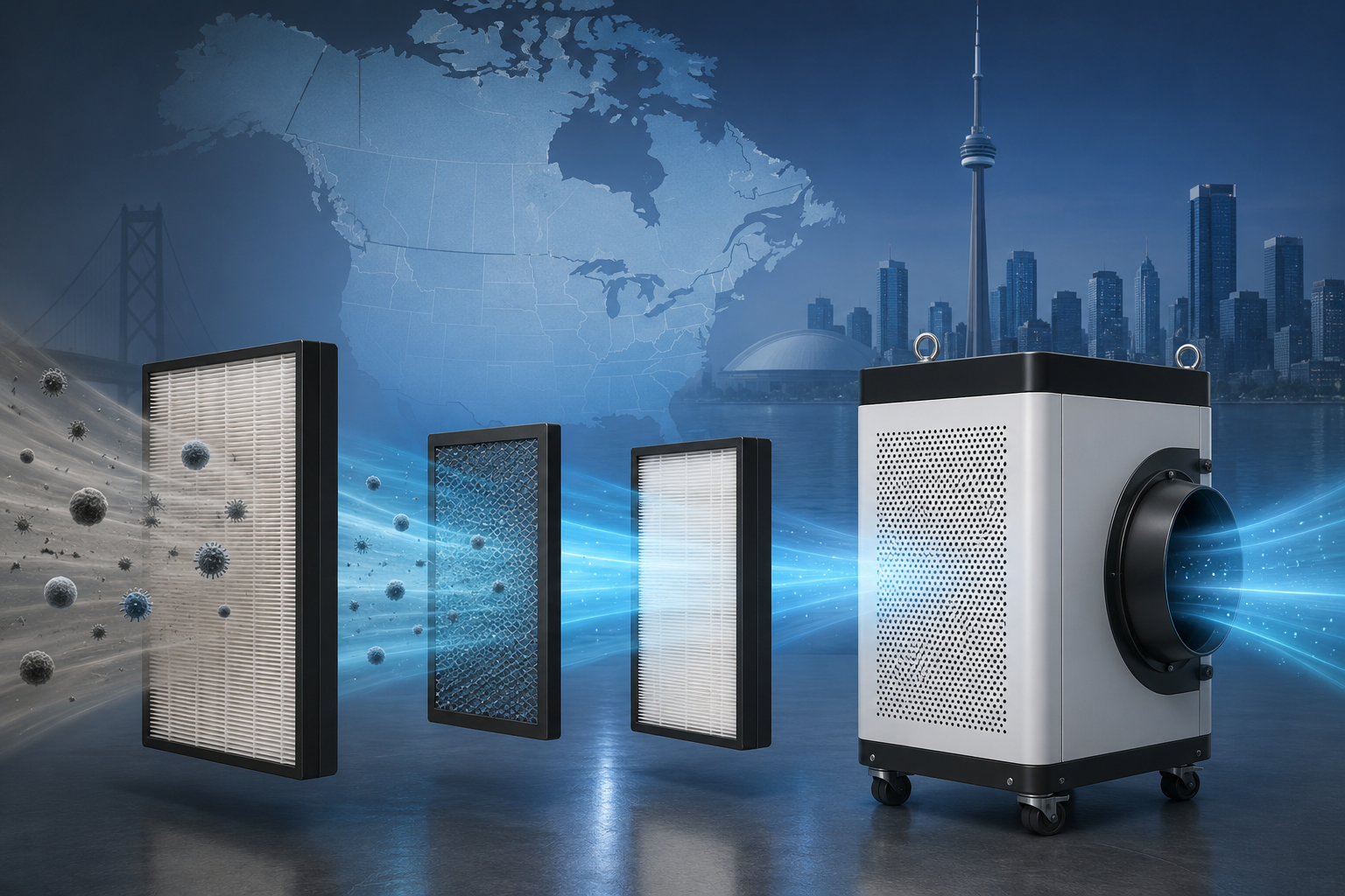 HEPA Air Purifier in North America: H13 vs H14 Explained