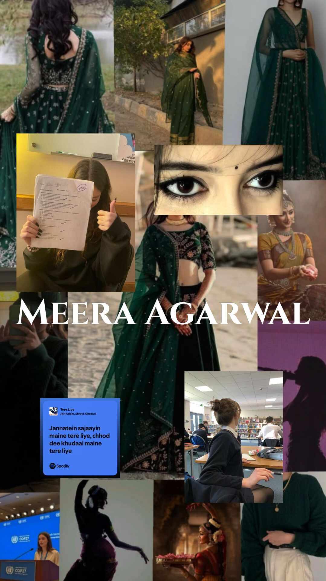 Meera Agarwal is calm like a storm before it breaks—quiet, composed, and a natural topper and finished 10th grade