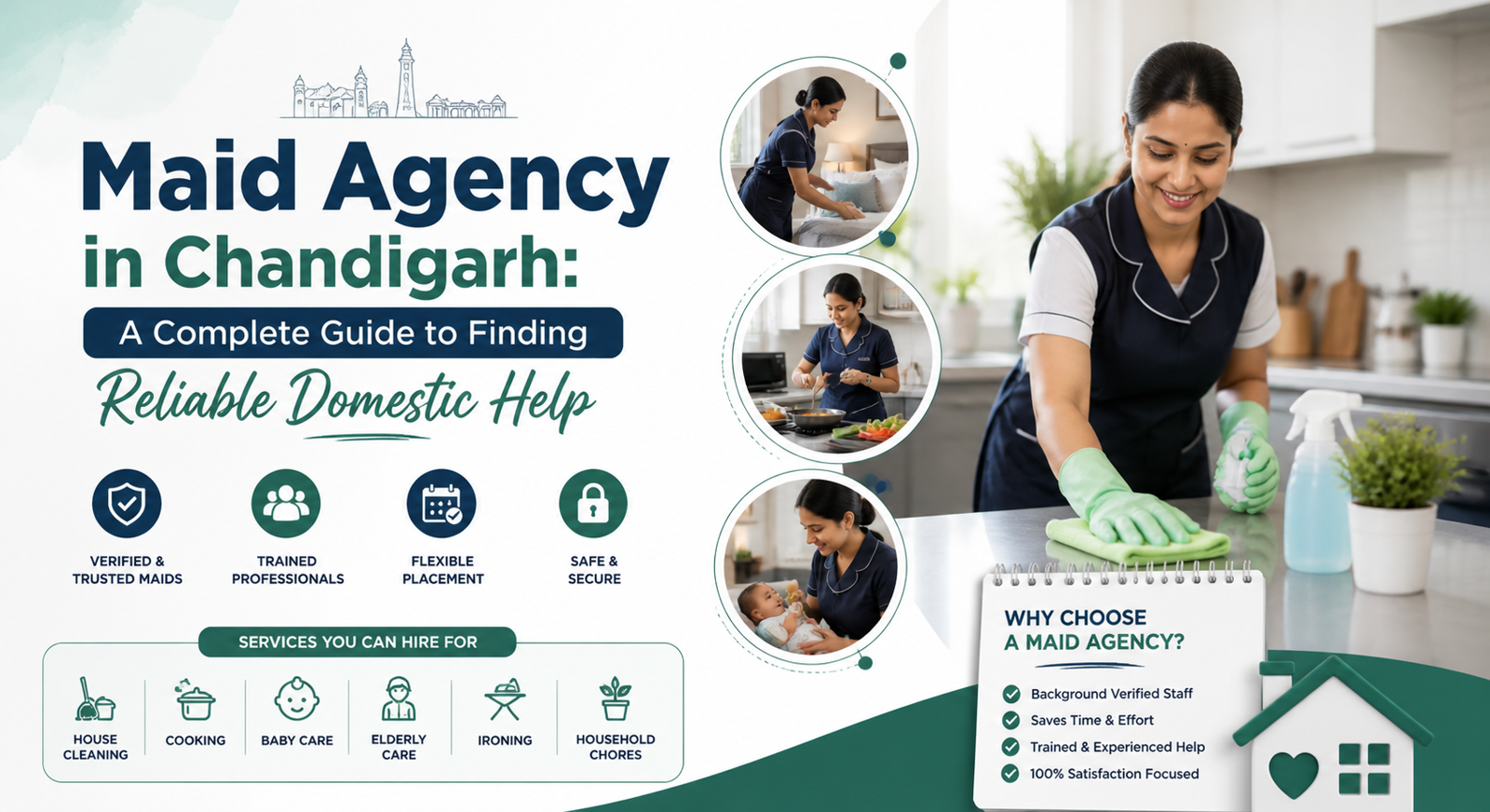 Maid in Chandigarh: Complete Guide to Hiring Reliable Home Help for Every Need