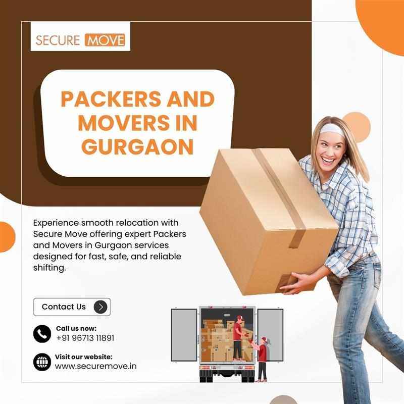Packers and Movers in Gurgaon Trusted Fast Reliable Service