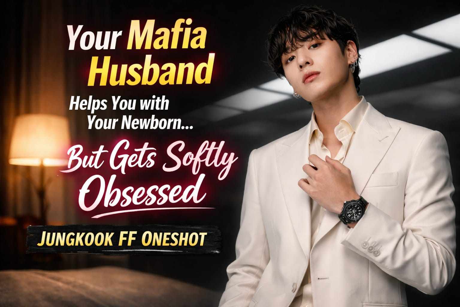 Your Mafia Husband Helps You with Your Newborn… But Gets Softly Obsessed | Jungkook FF