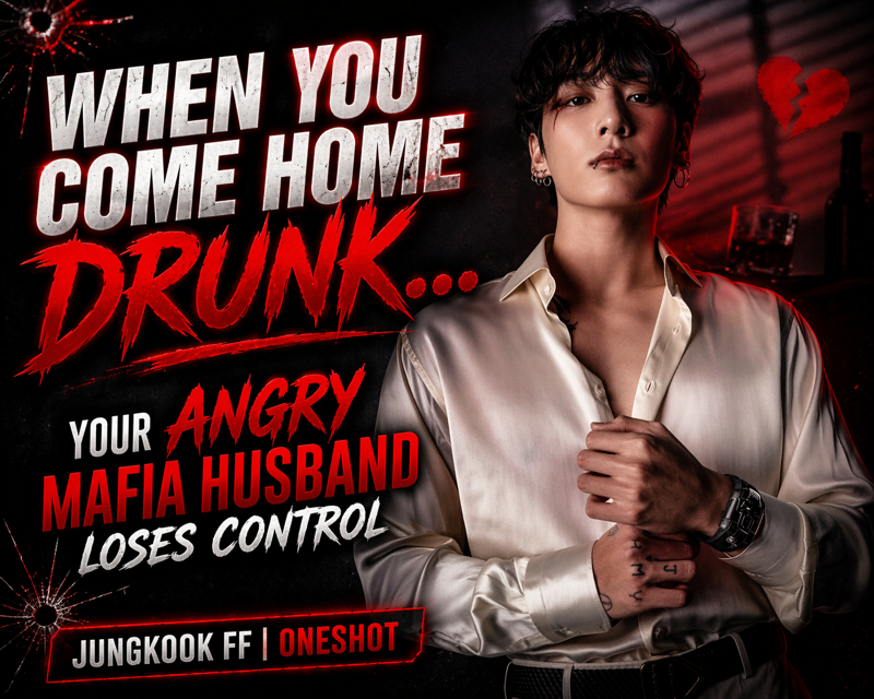 “When You Come Home Drunk… Your Angry Mafia Husband Loses Control | Jungkook FF