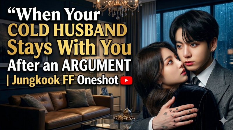 “When Your Cold Husband Stays With You All Night After an Argument | Jungkook FF Oneshot”