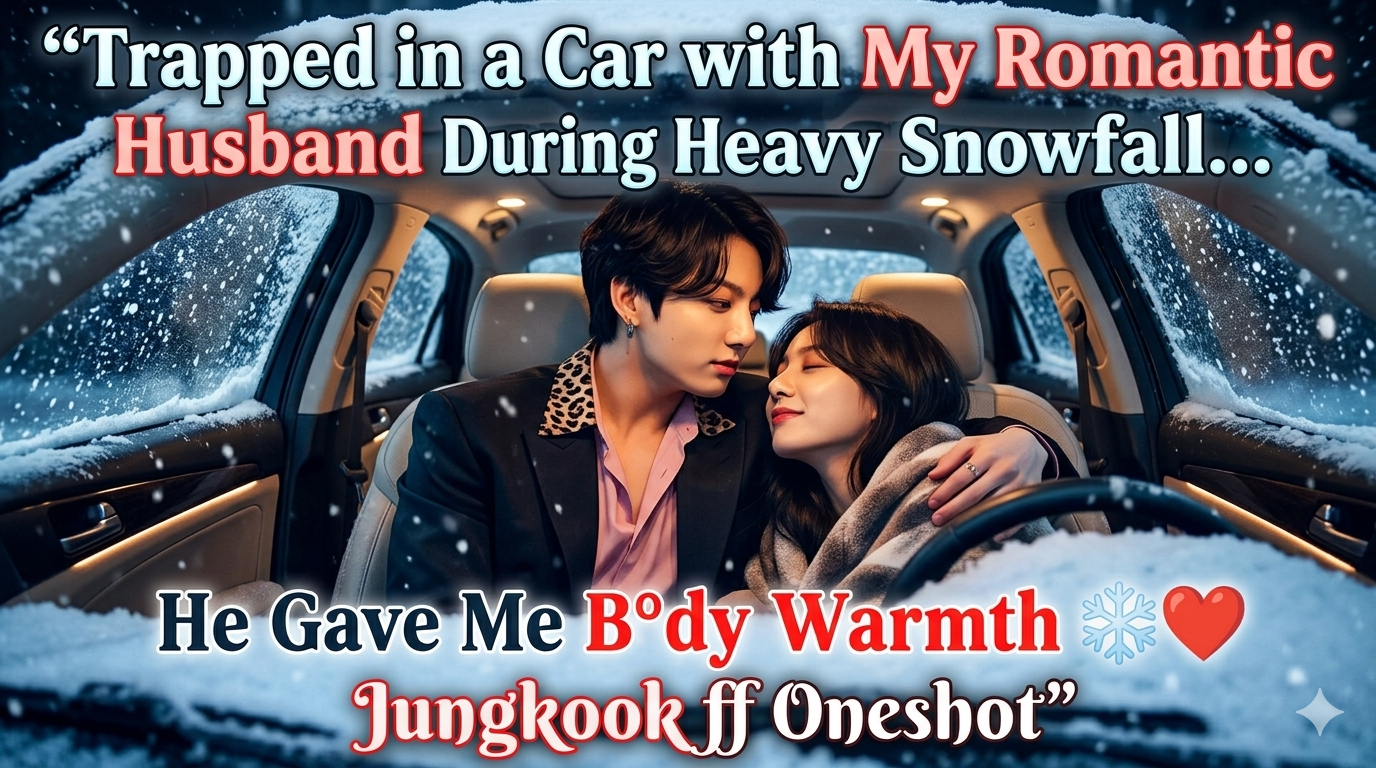 “Trapped in a Car with My Romantic Husband During Heavy Snowfall… He Gave Me Body Warmth ❄️❤️”