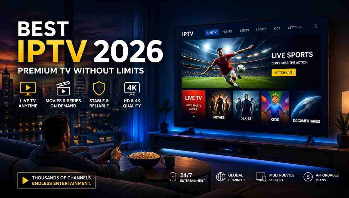 Best IPTV 2026 – Premium TV Without Limits