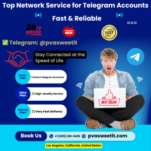 Top Network Service for Telegram Accounts – Fast & Reliable logo