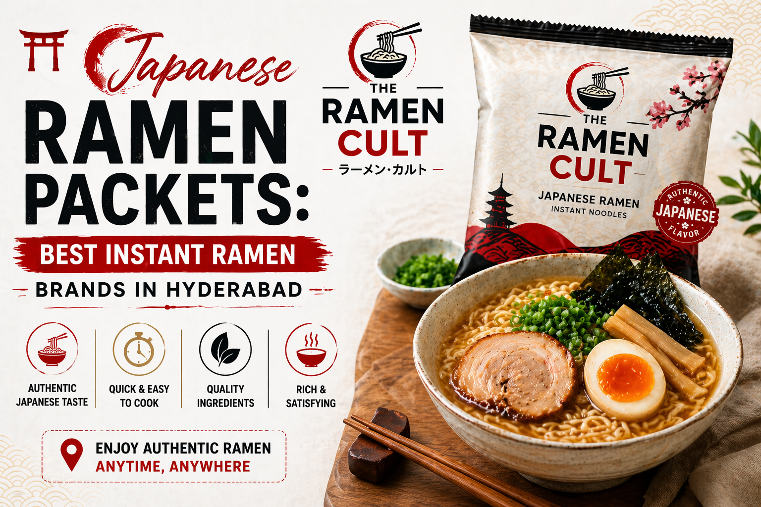 Japanese Ramen Packets: Best Instant Ramen Brands in Hyderabad