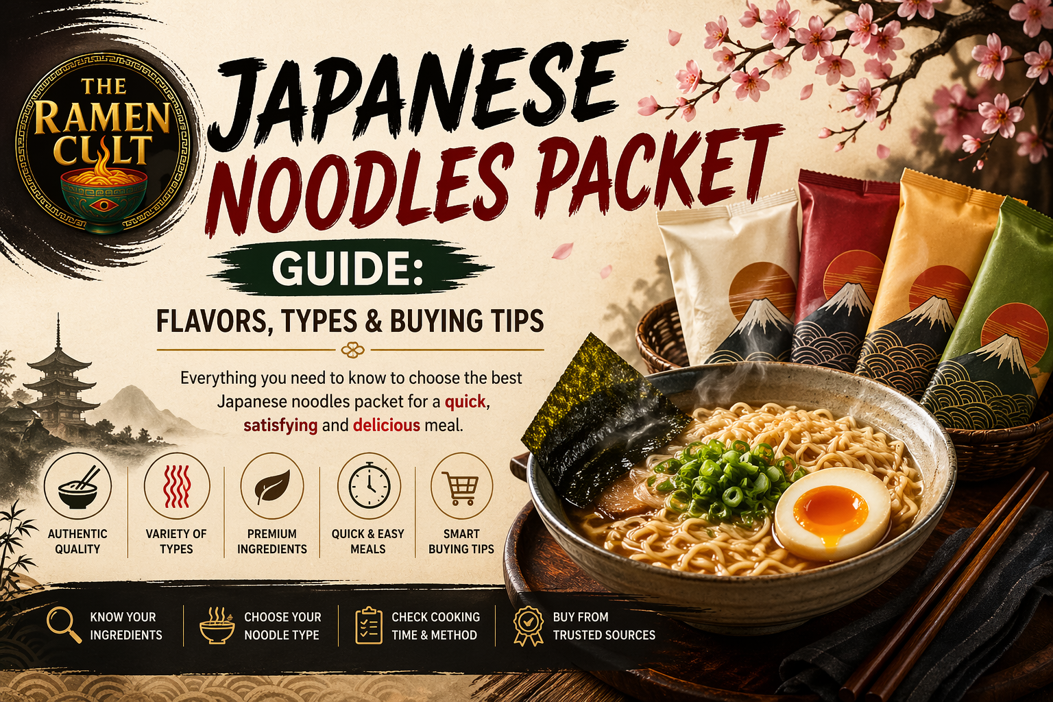 Japanese Noodles Packet Guide: Flavors, Types & Buying Tips