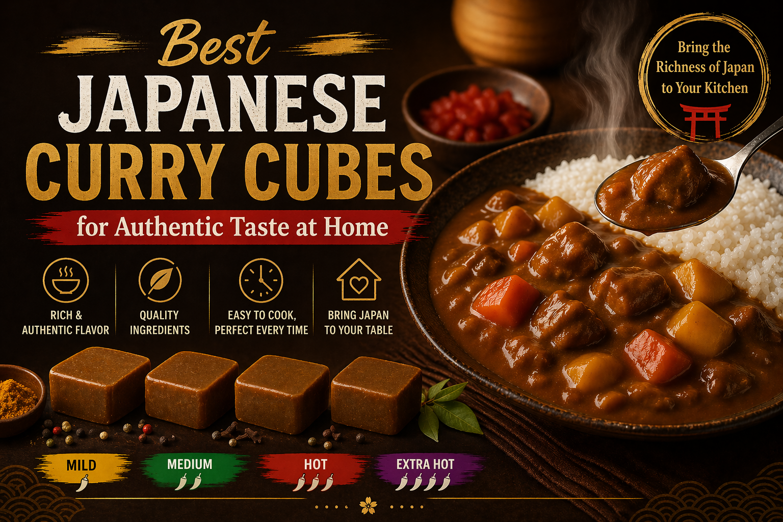 Best Japanese Curry Cubes for Authentic Taste at Home