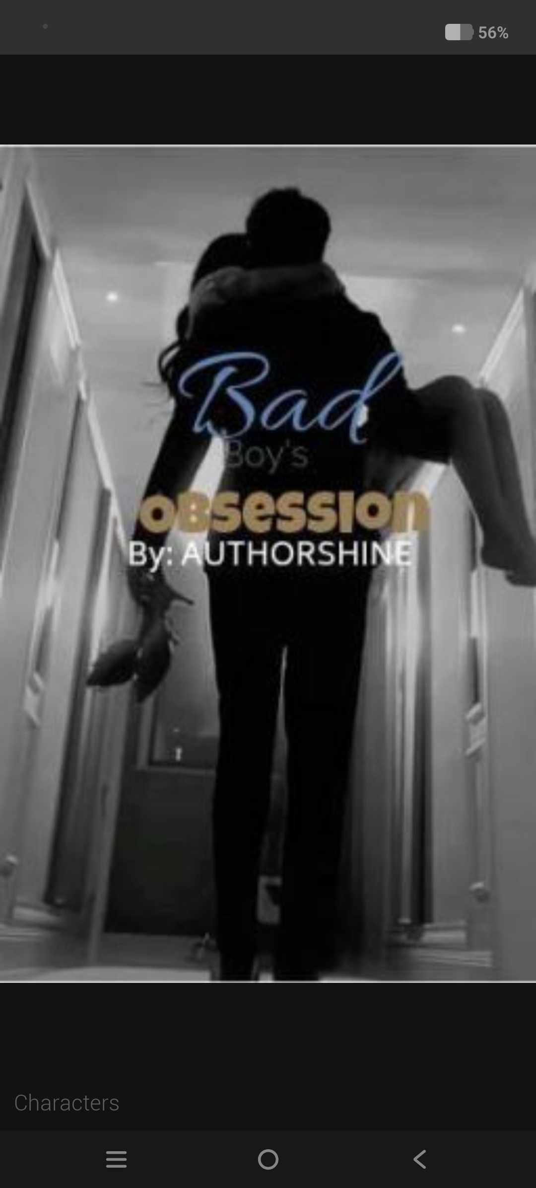 Bad boy's obsession