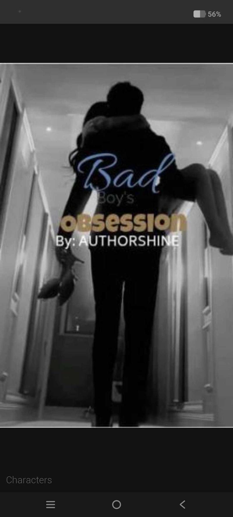 Bad boy's obsession