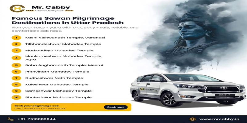 Famous Sawan Pilgrimage Destinations in Uttar Pradesh