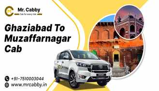 Ghaziabad to Muzaffarnagar Cab: Route, Distance & Fare