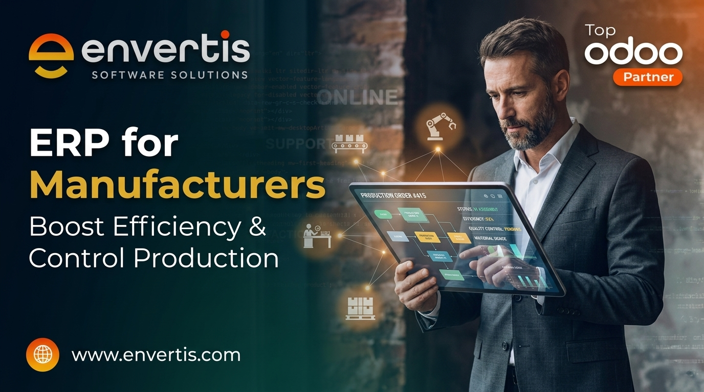 AI-Powered ERP Software for Manufacturers: Automating eCommerce & POS Operations