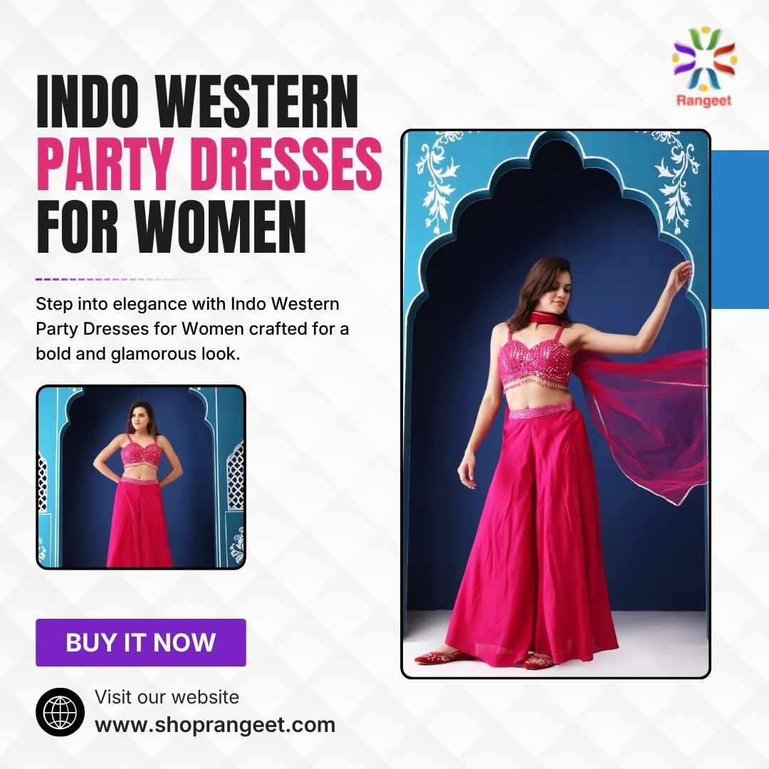 Exclusive Indo Western Party Dresses for Women Styles