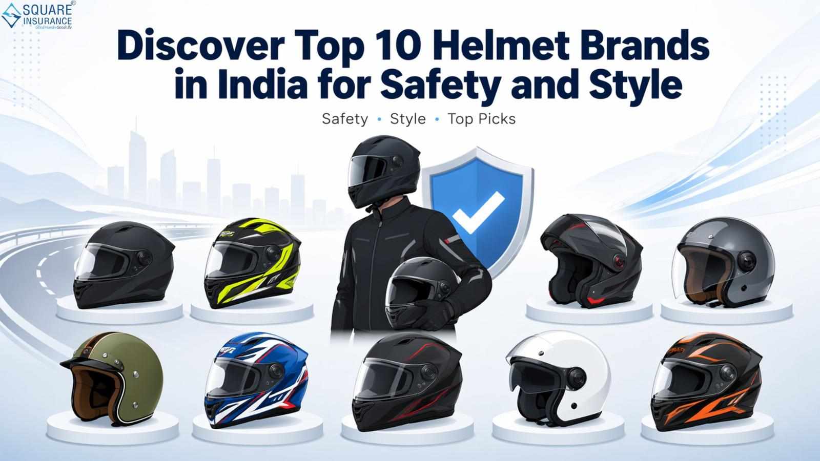 Discover Top 10 Helmet Brands in India for Safety and Style