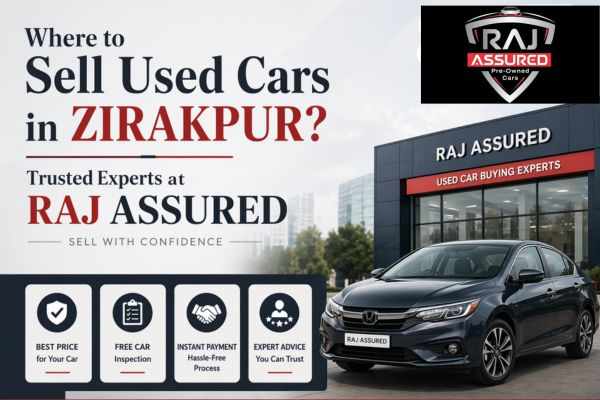 Where to Sell Used Cars in Zirakpur? Trusted Experts at Raj Assured