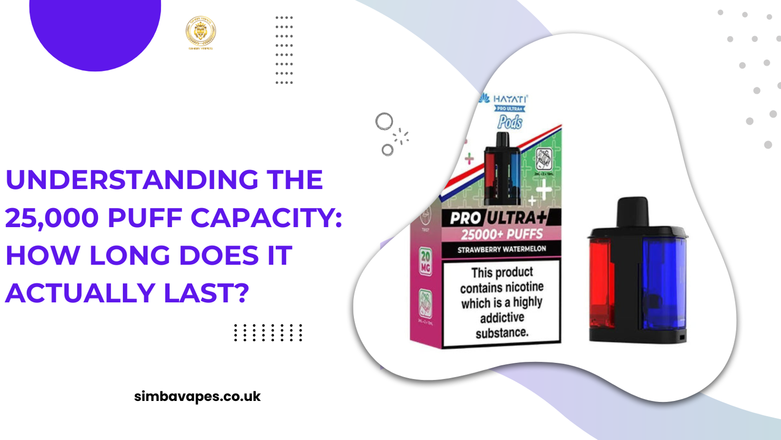 Understanding the 25,000 Puff Capacity: How Long Does It Actually Last?