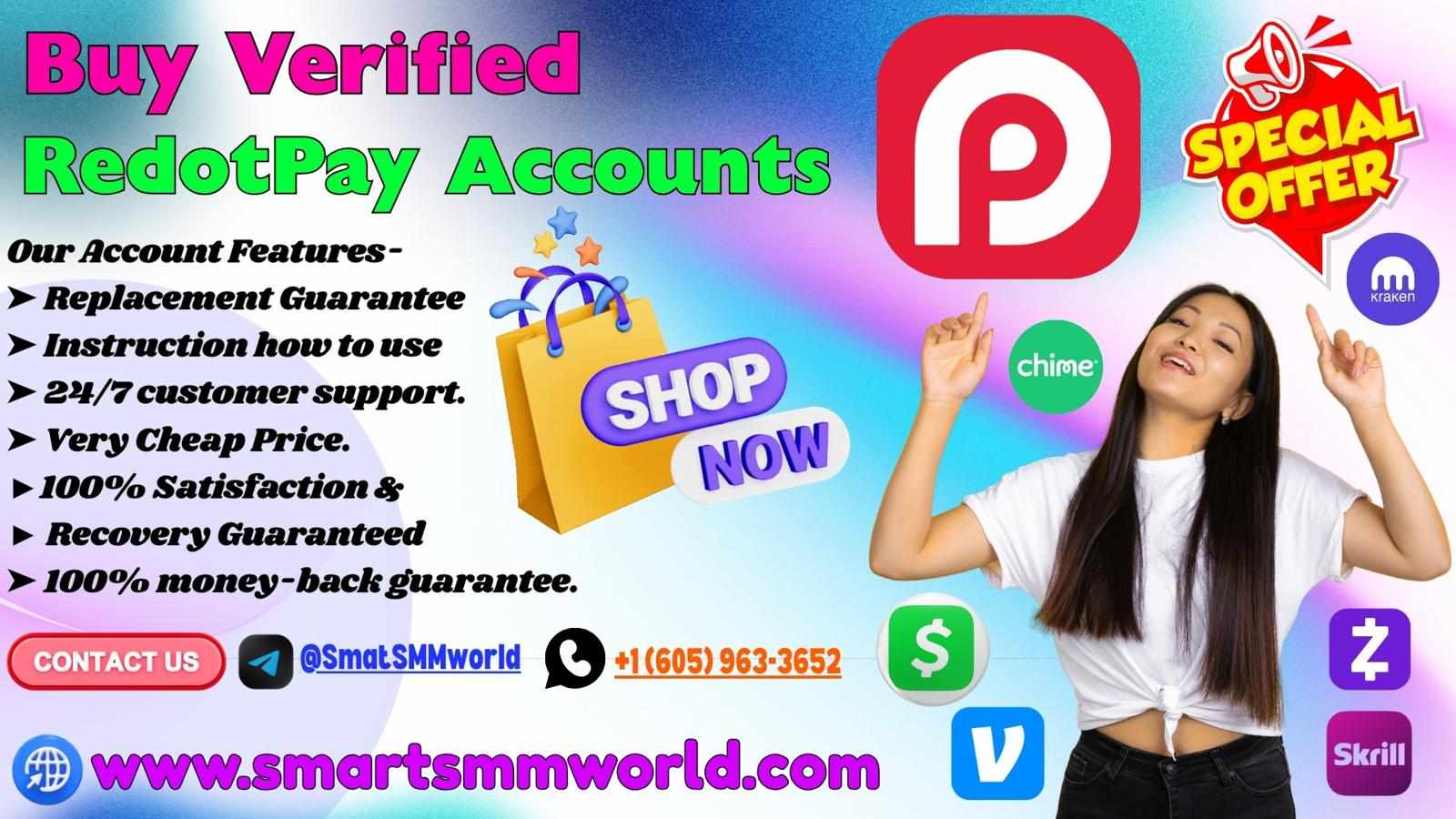 Get-Verified RedotPay Accounts - 100 safe & USA,Uk Accounts