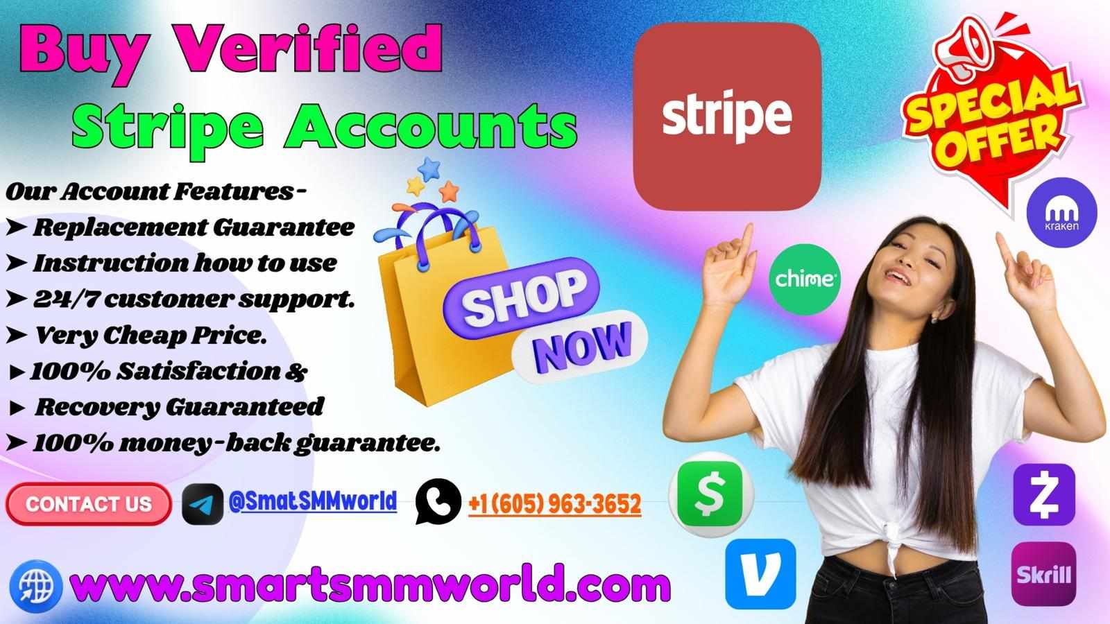 Get-Verified Stripe Accounts - 100 safe & USA,Uk Accounts