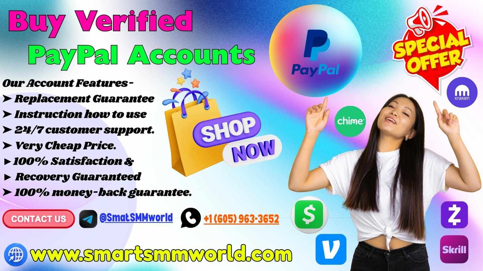 Get-Verified PayPal Accounts - 100 safe & USA,Uk Accounts