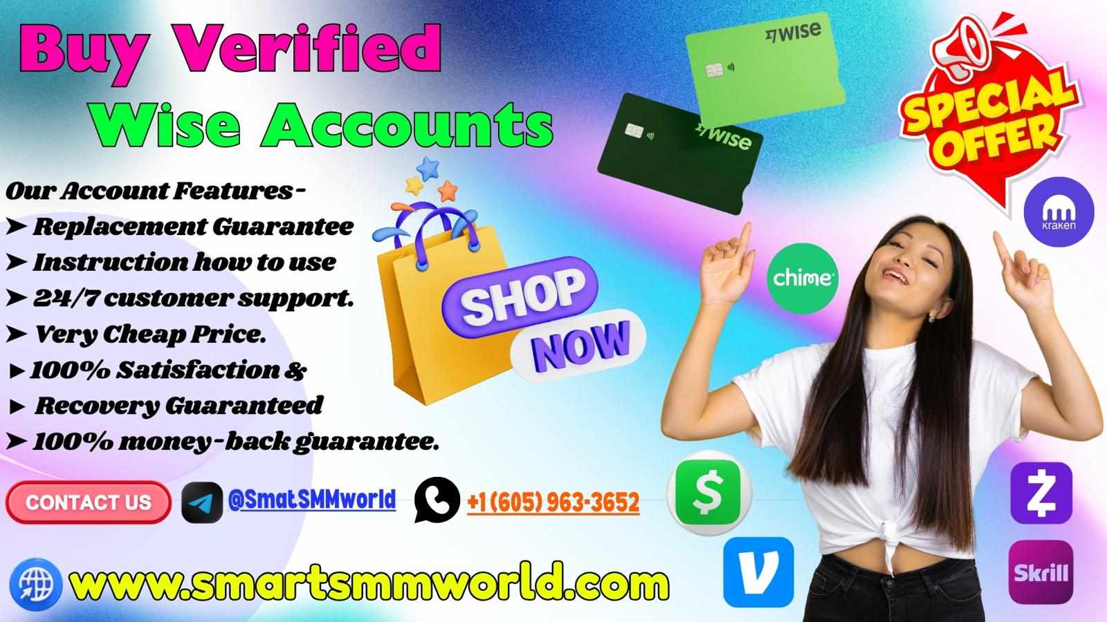 Get-Verified Transferwise Accounts - 100 safe & USA,Uk Accounts