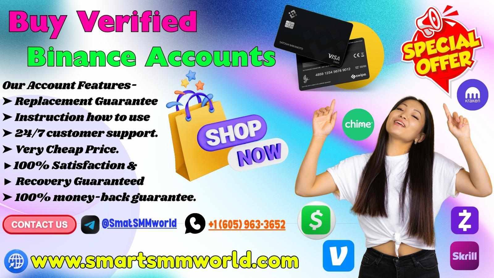 Get-Verified Binance Accounts - 100 safe & USA,Uk Accounts