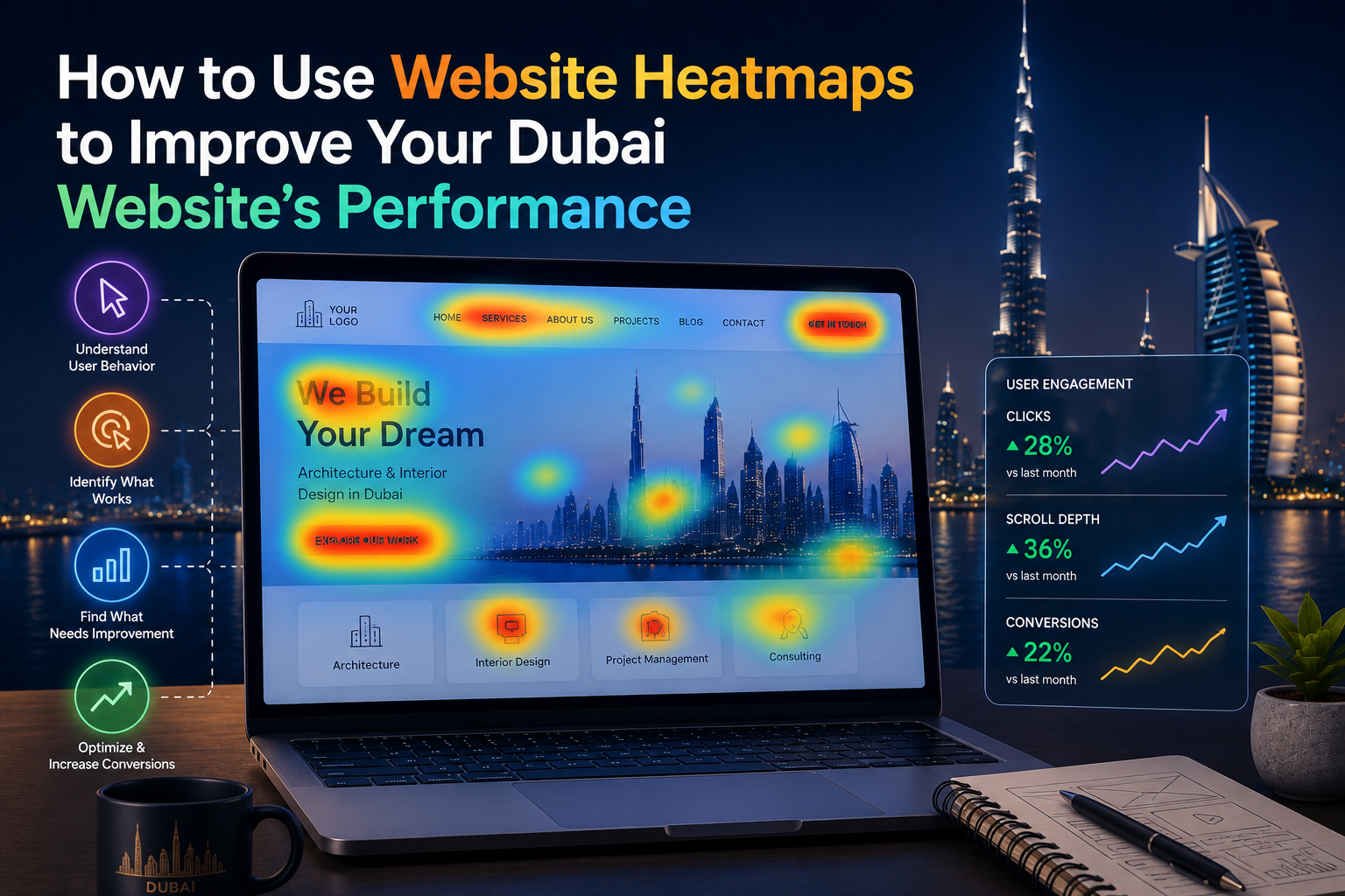 How to Use Website Heatmaps to Improve Your Dubai Website's Performance