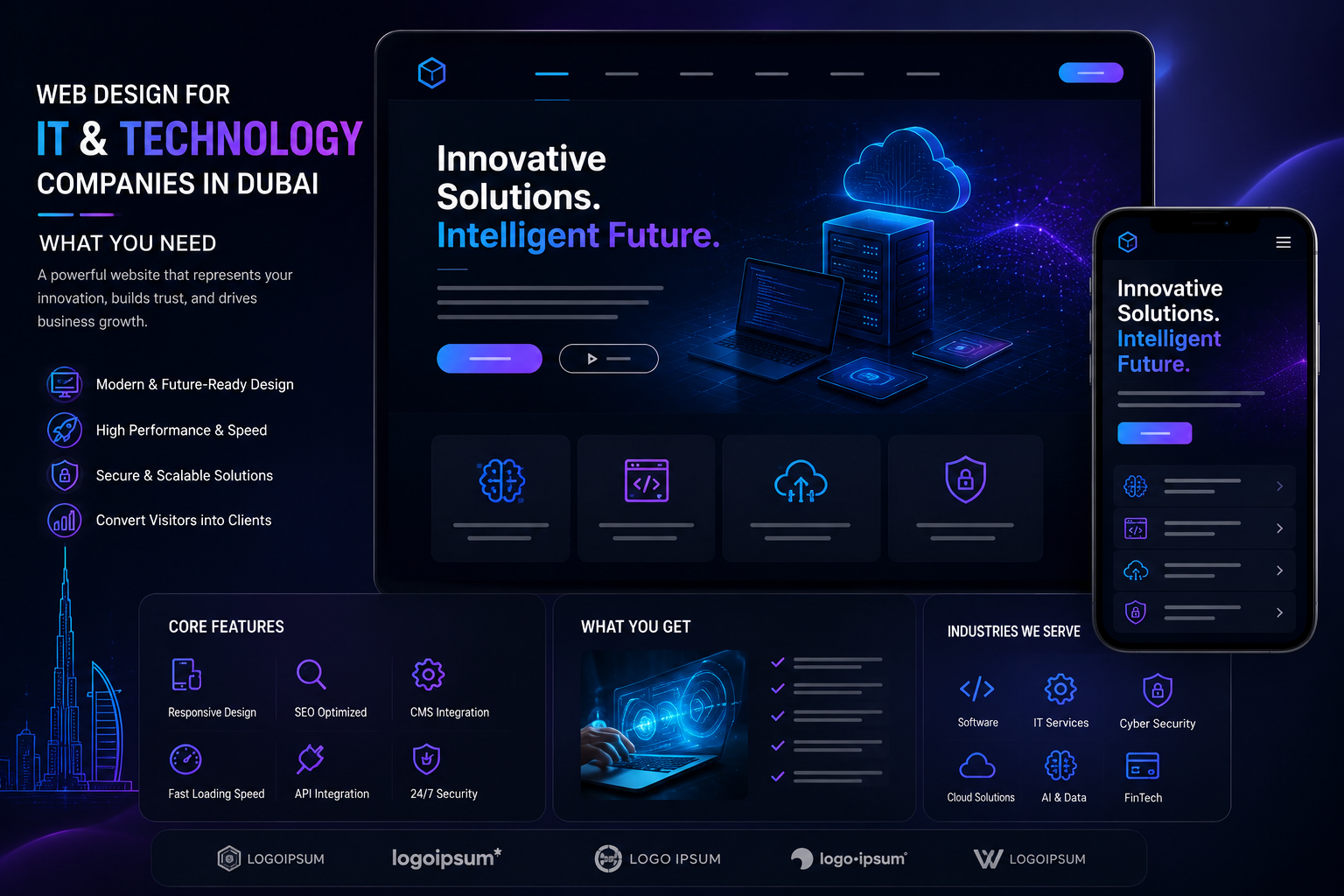 Web Design for IT and Technology Companies in Dubai: What You Need