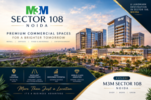 Why Is M3M Sector 108 Noida a Popular Commercial Destination?