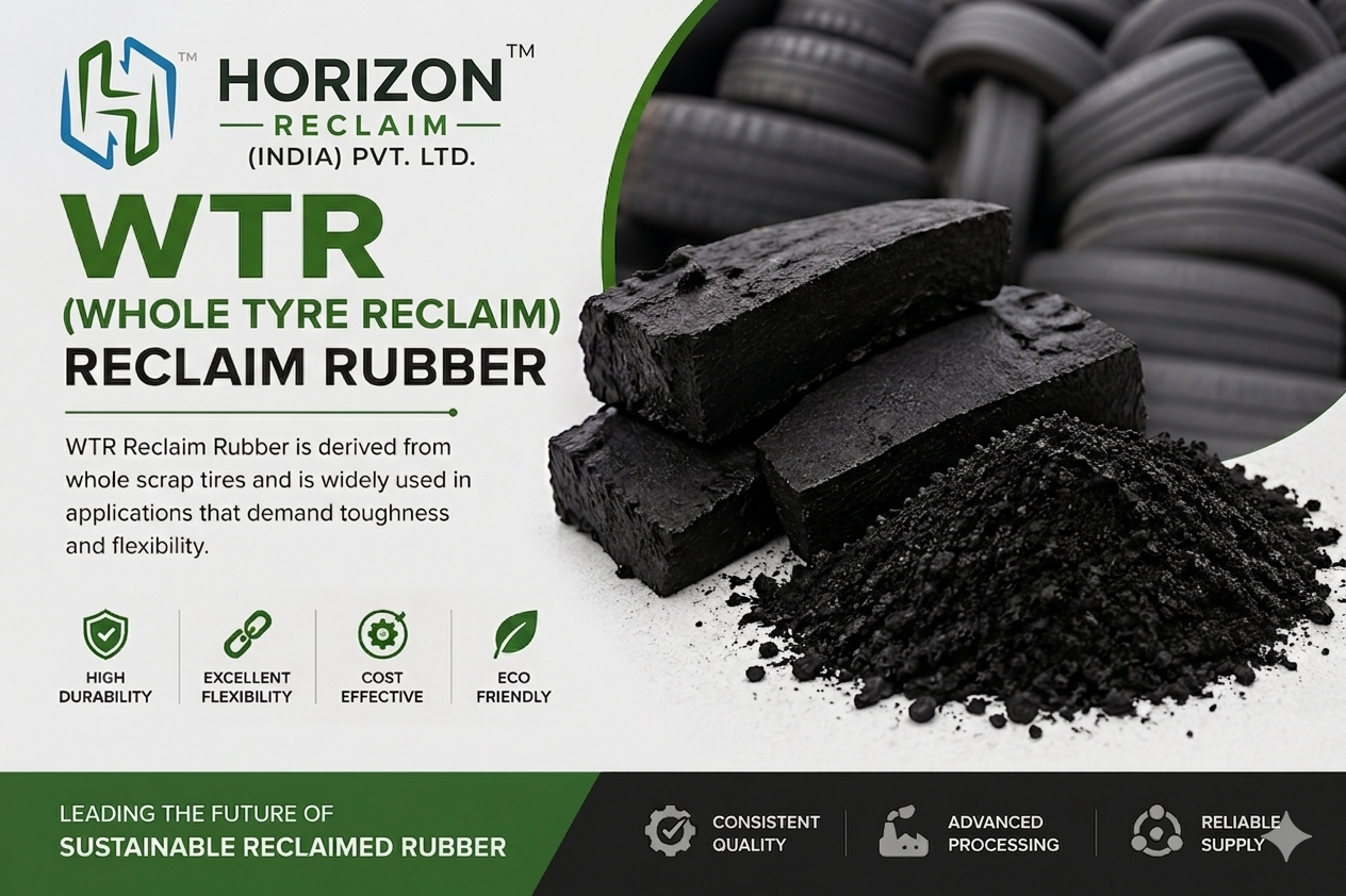 Whole Tyre Reclaim Rubber for Cost-Efficient Manufacturing