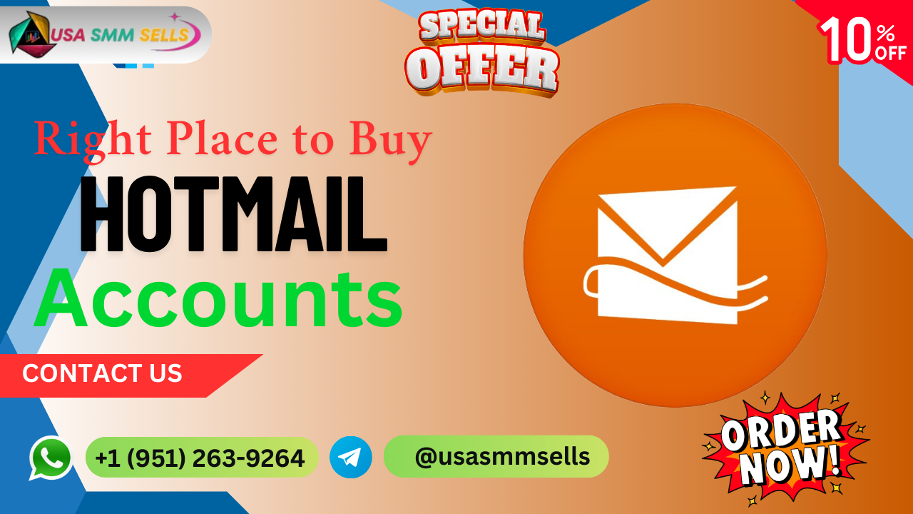 Best 16 Place to Buy Hotmail Accounts – Safe & Instant Access