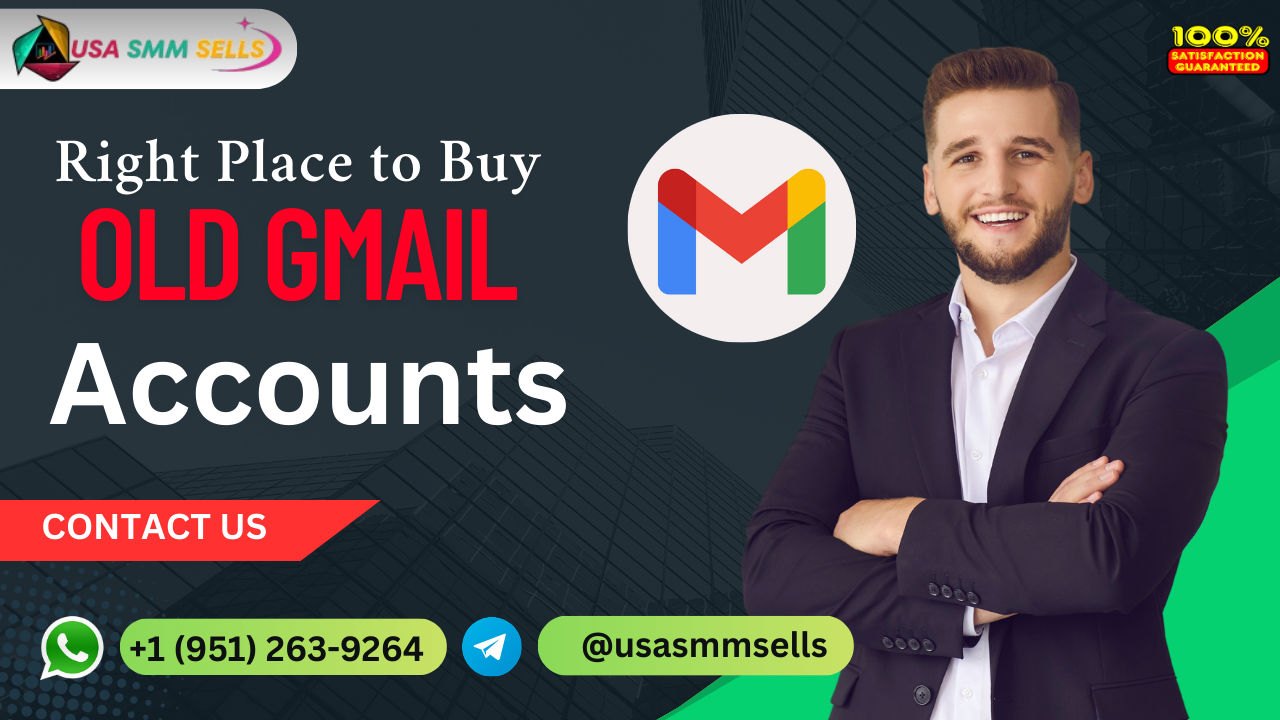 8 Sites to Buy Old Gmail Accounts with Fast Delivery