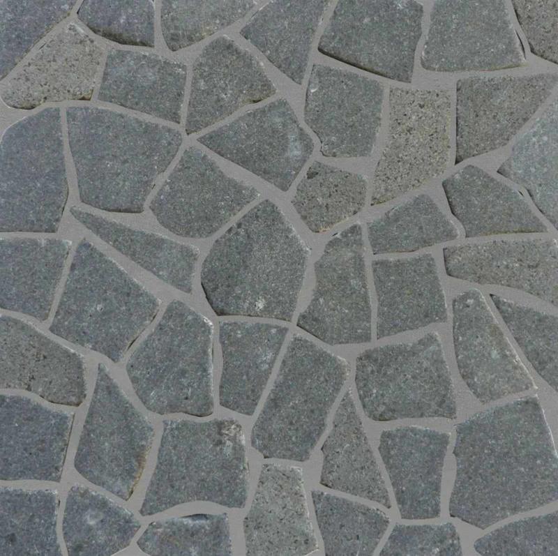 Grey Mosaic Floor Tiles | Pebbletile.co