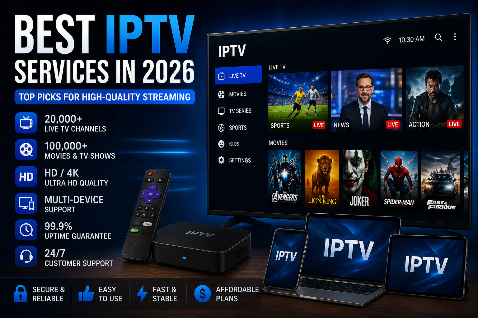 Best IPTV Options 2026 – Smart Guide for Streaming TV