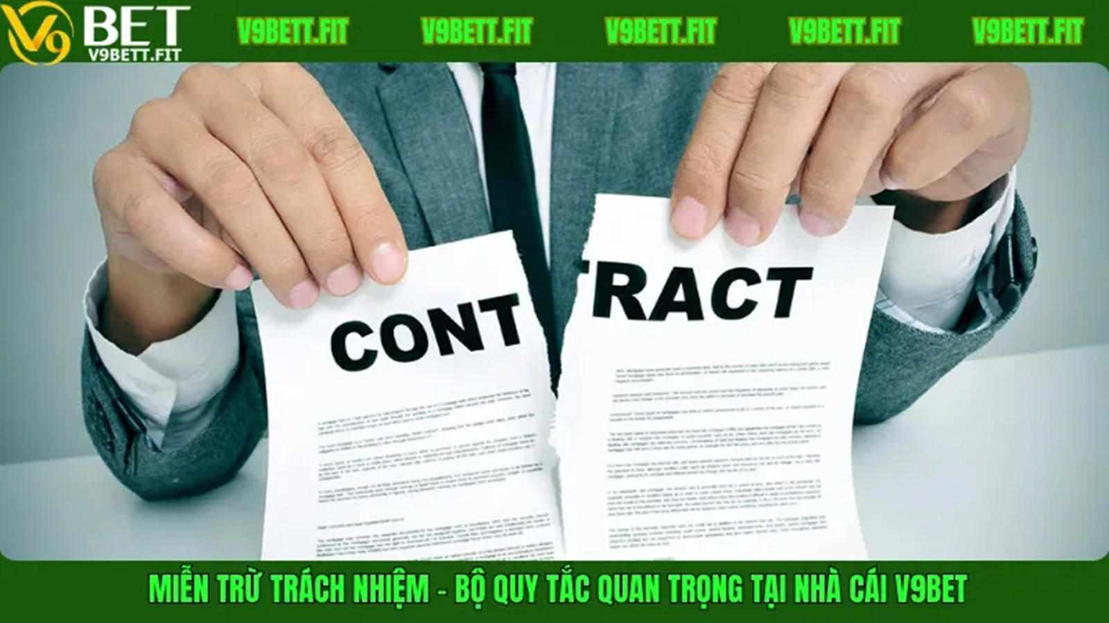 Tầm quan trọng của Miễn Trừ Trách Nhiệm V9Bet đối với người chơi mới