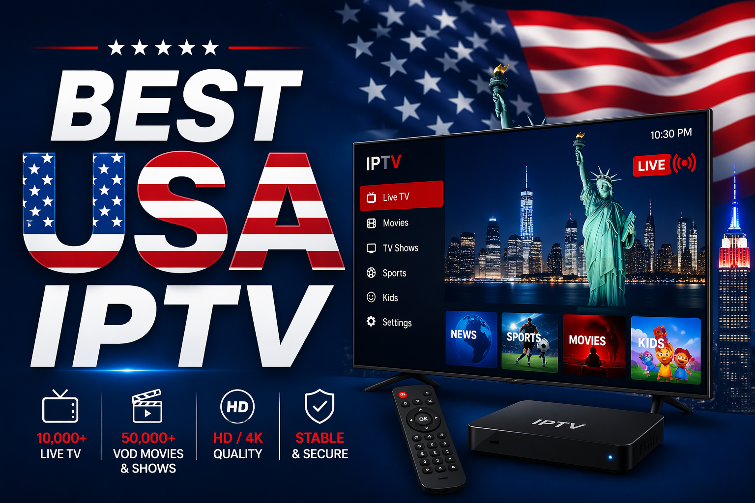 Best USA IPTV Services in 2026: Complete Guide